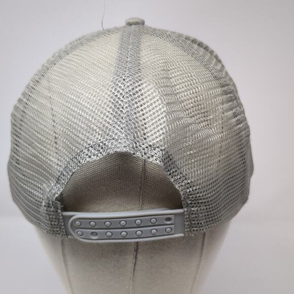 Idaho Asphalt Supply Inc Trucker Hat Gray One Size Adjustable Mesh Back Mohr's - Picture 6 of 10